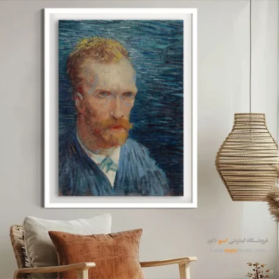 تابلو با کیفیت - سلف پرتره – تابلو نقاشی های ون گوگ - اسپو دکور