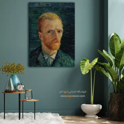 تابلو مناسب هدیه - سلف پرتره – تابلو نقاشی های ون گوگ - اسپو دکور