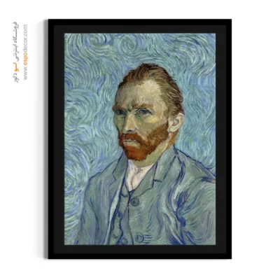 تابلو برای دیوار راهرو - سلف پرتره ونسان ون گوگ – تابلو نقاشی های ون گوگ - اسپو دکور