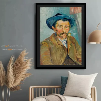 تابلو هنری برای دفتر کار - سیگاری – تابلو نقاشی های ون گوگ - اسپو دکور