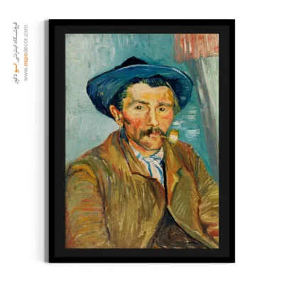 تابلو هنری برای دفتر کار - سیگاری – تابلو نقاشی های ون گوگ - اسپو دکور