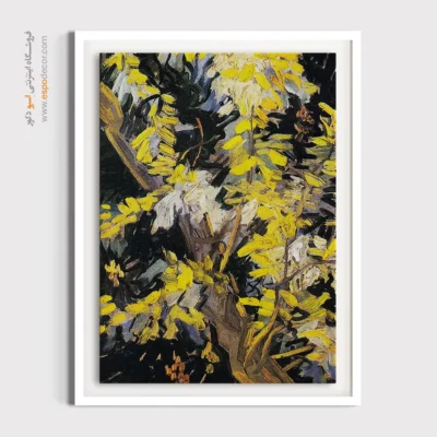 تابلو هنری برای گالری - شکوفه اقاقیا – تابلو نقاشی های ون گوگ - اسپو دکور