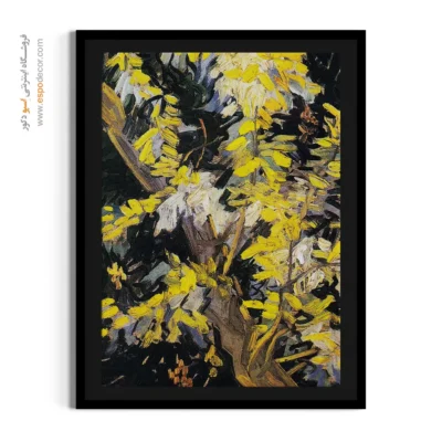 تابلو هنری برای گالری - شکوفه اقاقیا – تابلو نقاشی های ون گوگ - اسپو دکور