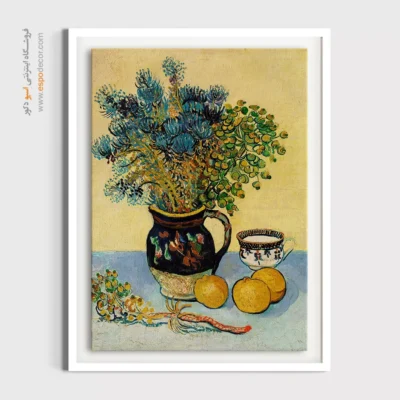 تابلو هنری برای رستوران - طبیعت بی جان – تابلو نقاشی های ون گوگ - اسپو دکور