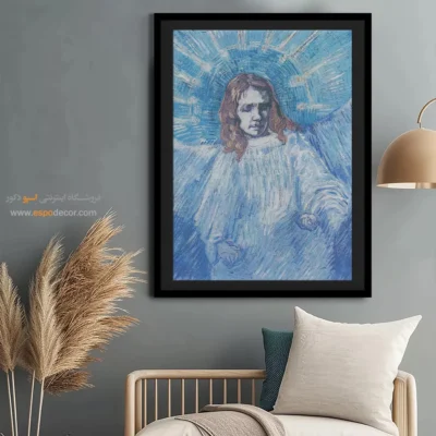 تابلو ون گوگ لاکچری - نیم شکل یک فرشته – تابلو نقاشی های ون گوگ - اسپو دکور