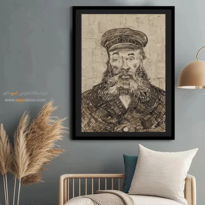 تابلو نقاشی جدید - پرتره جوزف رولین – تابلو نقاشی های ون گوگ - اسپو دکور