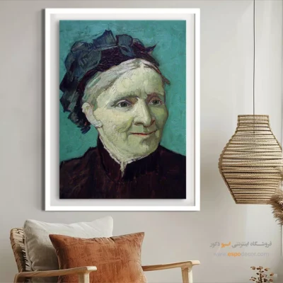 خرید تابلو چاپی - پرتره مادر هنرمند – تابلو نقاشی های ون گوگ - اسپو دکور