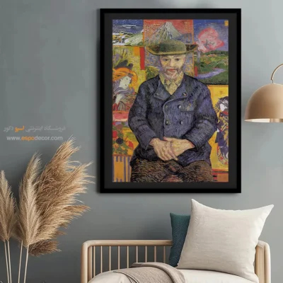 تابلو هنری برای عاشقان هنر - پرتره پدر تانگوی – تابلو نقاشی های ون گوگ - اسپو دکور