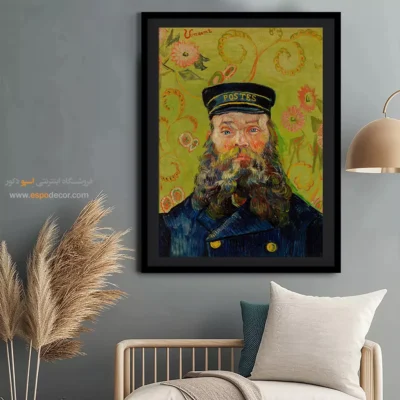 تابلو معروف خارجی - پستچی جوزف رولین – تابلو نقاشی های ون گوگ - اسپو دکور