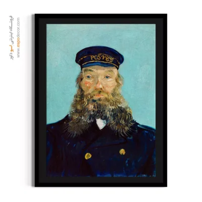 تابلو نقاشی معروف جهان - پستچی – تابلو نقاشی های ون گوگ - اسپو دکور