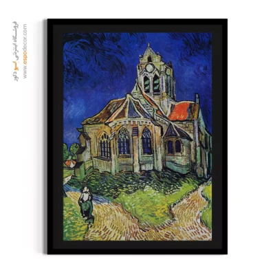 سبک هنری ونگوگ - کلیسای اوورز – تابلو نقاشی های ون گوگ - اسپو دکور