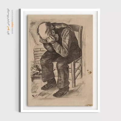 تابلو دروازه ابدیت ون گوگ - در دروازه ابدیت – تابلو نقاشی های ون گوگ - اسپو دکور