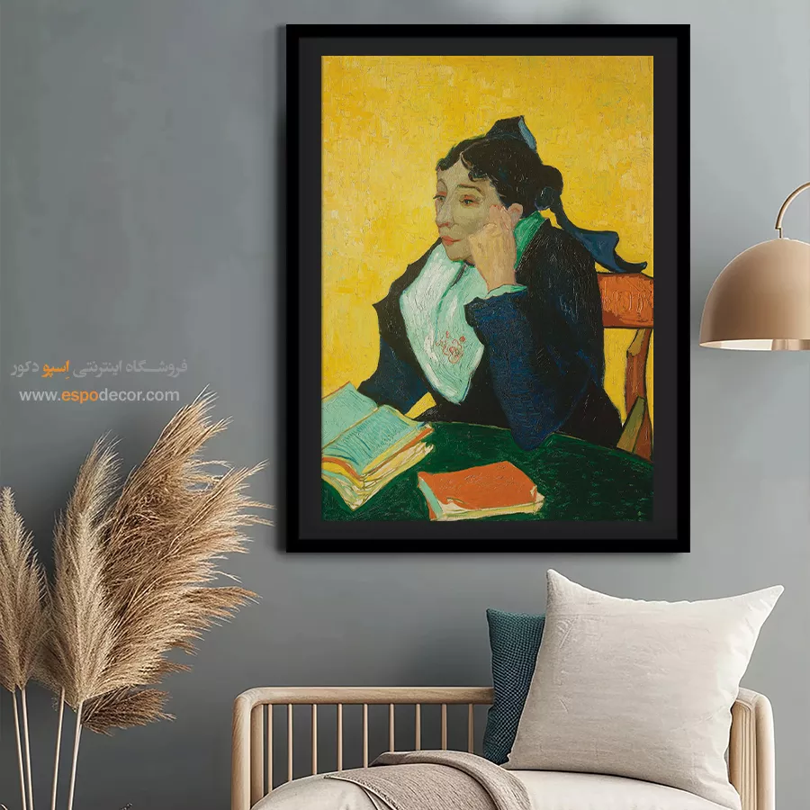 تابلو برای روز مادر - مادام ژوزف میشل ژینو – تابلو نقاشی های ون گوگ - اسپو دکور