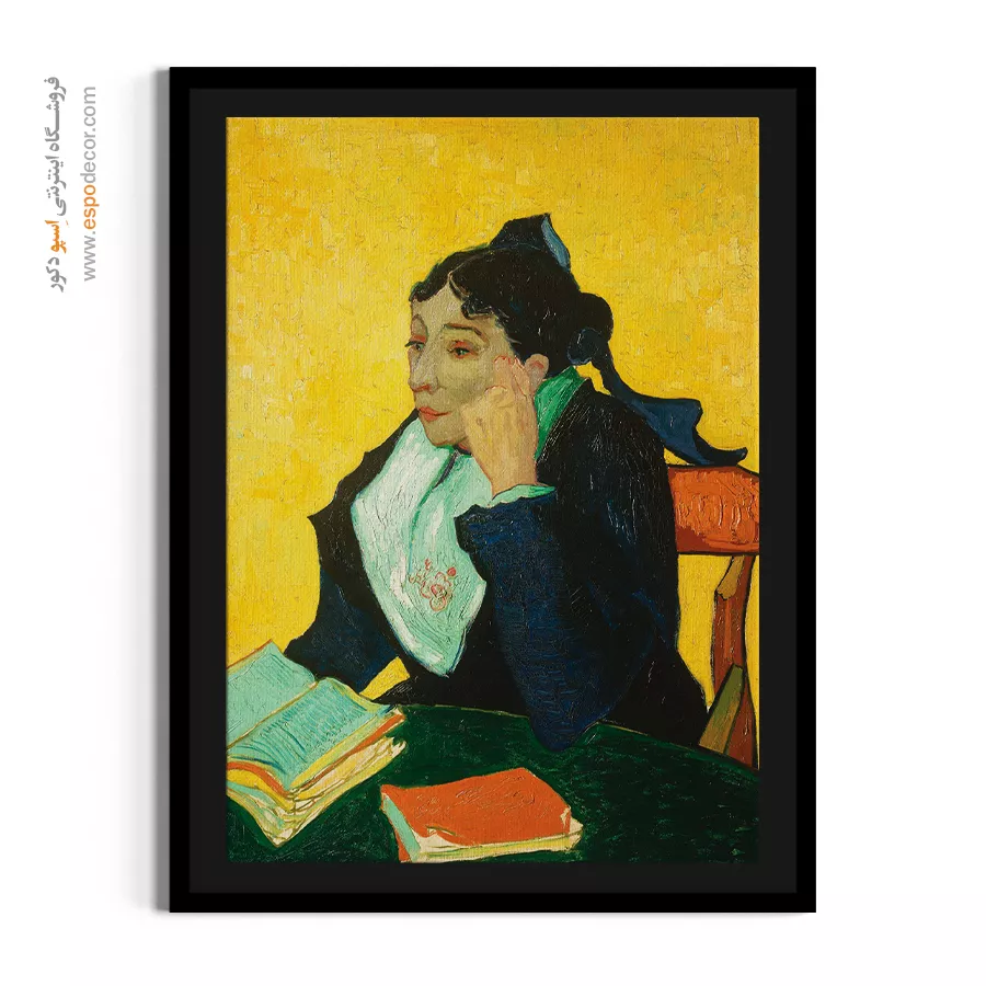 تابلو برای روز مادر - مادام ژوزف میشل ژینو – تابلو نقاشی های ون گوگ - اسپو دکور