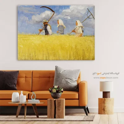 تابلو برای سالگرد ازدواج - دروگرهای آنا انچر – تابلو نقاشی های ون گوگ - اسپو دکور