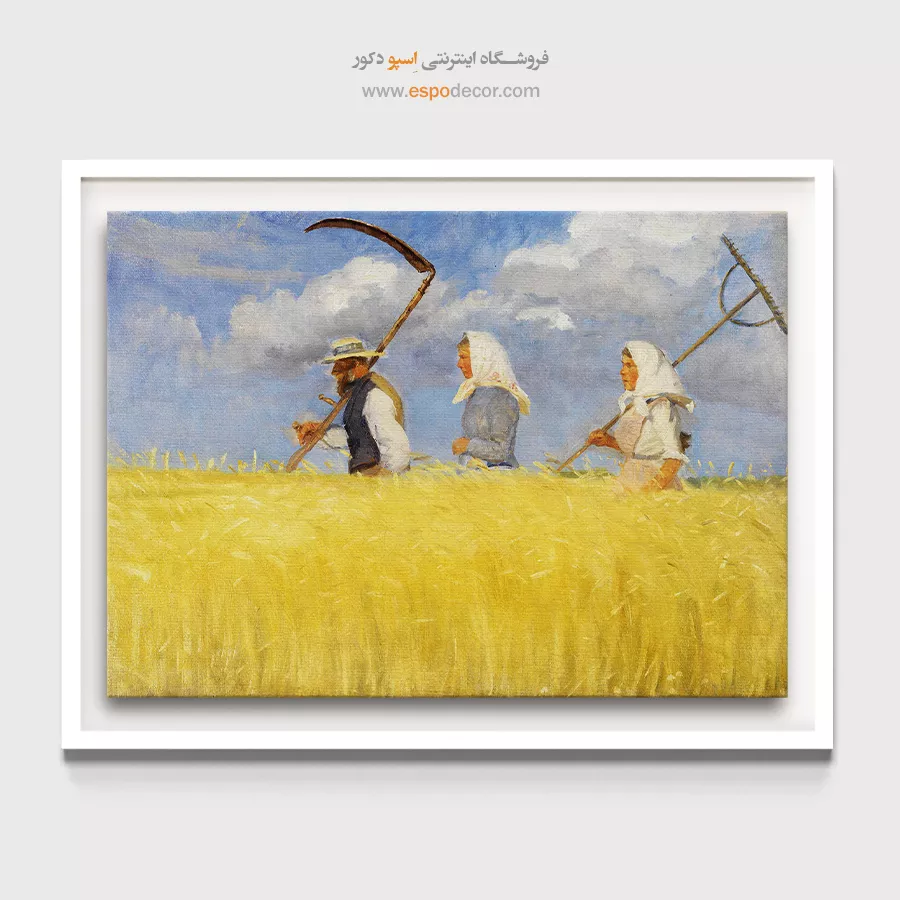 تابلو برای سالگرد ازدواج - دروگرهای آنا انچر – تابلو نقاشی های ون گوگ - اسپو دکور