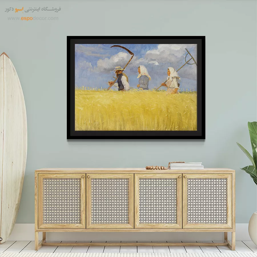 تابلو برای سالگرد ازدواج - دروگرهای آنا انچر – تابلو نقاشی های ون گوگ - اسپو دکور