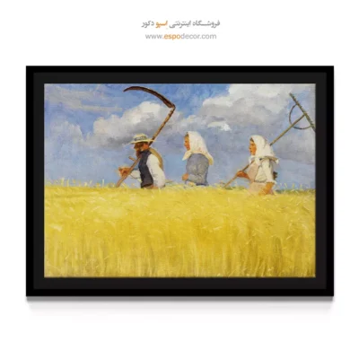 تابلو برای سالگرد ازدواج - دروگرهای آنا انچر – تابلو نقاشی های ون گوگ - اسپو دکور