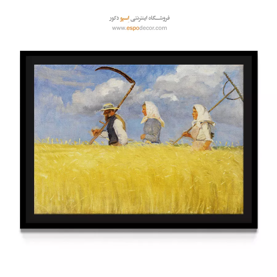 تابلو برای سالگرد ازدواج - دروگرهای آنا انچر – تابلو نقاشی های ون گوگ - اسپو دکور