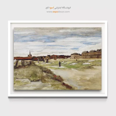 تابلو هنری چاپ دیجیتال - سفید کردن زمین – تابلو نقاشی های ون گوگ - اسپو دکور