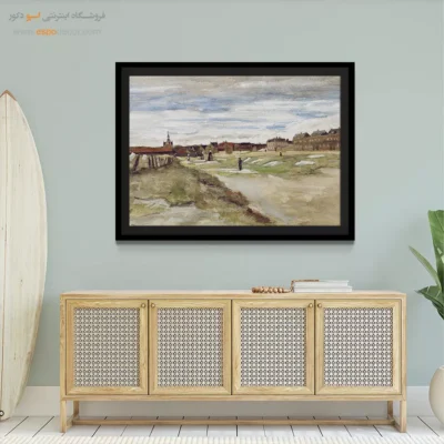 تابلو هنری چاپ دیجیتال - سفید کردن زمین – تابلو نقاشی های ون گوگ - اسپو دکور