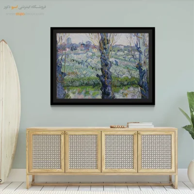 تابلو دکوراتیو سبک کلاسیک - باغ های گلدار – تابلو نقاشی های ون گوگ - اسپو دکور