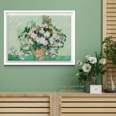 خرید هنر ون گوگ - رزها – تابلو نقاشی های ون گوگ - اسپو دکور