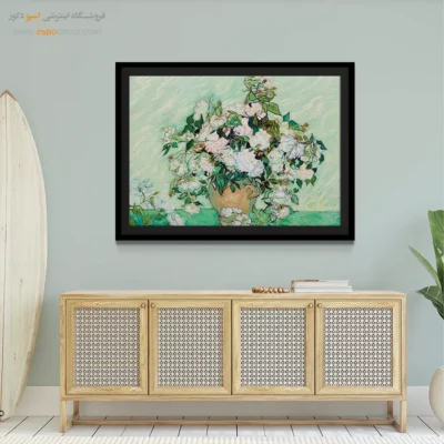 خرید هنر ون گوگ - رزها – تابلو نقاشی های ون گوگ - اسپو دکور