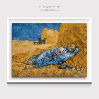 خرید نقاشی زیبا - سیستا – تابلو نقاشی های ون گوگ - اسپو دکور