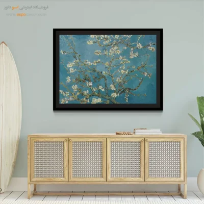 خرید آثار معروف ونگوگ - شکوفه بادام – تابلو نقاشی های ون گوگ - اسپو دکور