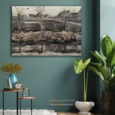 خرید تابلو برای پذیرایی - مهد کودک – تابلو نقاشی های ون گوگ - اسپو دکور