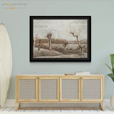 خرید تابلو مناسب کافی‌شاپ - پولاردها – تابلو نقاشی های ون گوگ - اسپو دکور