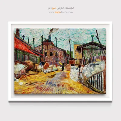 خرید تابلو برای گالری دیواری - کارخانه – تابلو نقاشی های ون گوگ - اسپو دکور