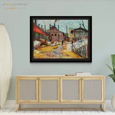 خرید تابلو برای گالری دیواری - کارخانه – تابلو نقاشی های ون گوگ - اسپو دکور