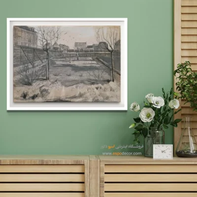 خرید سبک هنری ونگوگ - مهد کودک گل در لاهه – تابلو نقاشی های ون گوگ - اسپو دکور