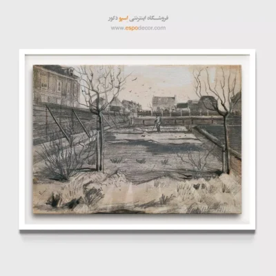 خرید سبک هنری ونگوگ - مهد کودک گل در لاهه – تابلو نقاشی های ون گوگ - اسپو دکور