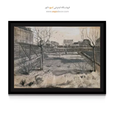 خرید سبک هنری ونگوگ - مهد کودک گل در لاهه – تابلو نقاشی های ون گوگ - اسپو دکور