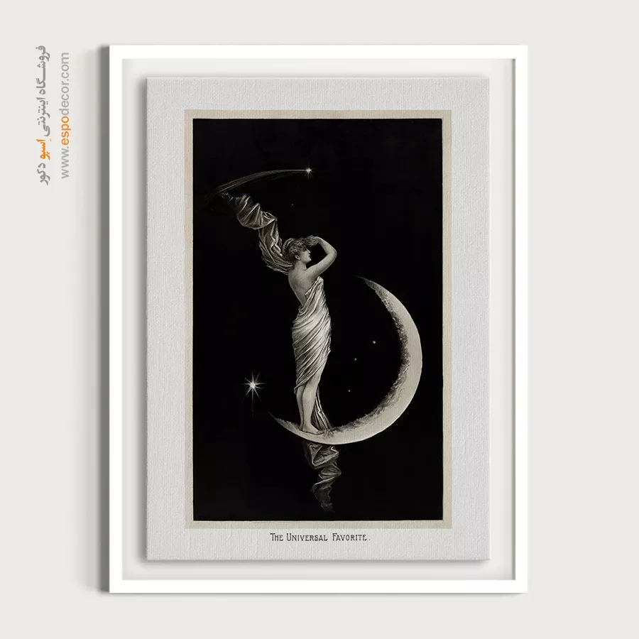 تابلوهای تاریخی - یونیورسال 1889 – تابلو پوستر وینتیج - اسپو دکور