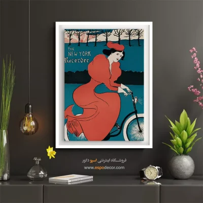 چاپ باکیفیت تابلو وینتیج - نیویورک ریکوردر 1895 – تابلو پوستر وینتیج - اسپو دکور