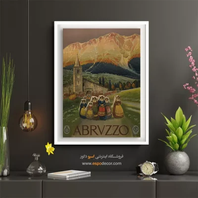 فروش پوستر قدیمی - ابروتزو – تابلو پوستر وینتیج - اسپو دکور