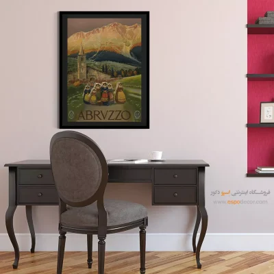 فروش پوستر قدیمی - ابروتزو – تابلو پوستر وینتیج - اسپو دکور