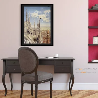 پوستر آمریکایی قدیمی - هنر کرومولیتوگرافی میلان – تابلو پوستر وینتیج - اسپو دکور