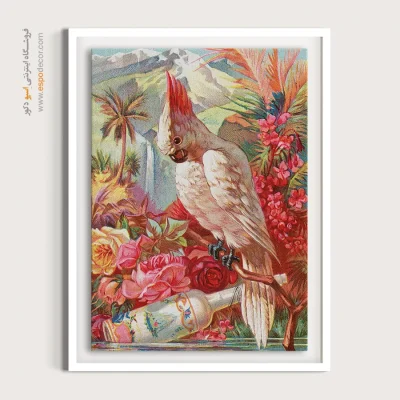 تابلو اروپایی نوستالژیک - فلوریدا واتر – تابلو پوستر وینتیج - اسپو دکور