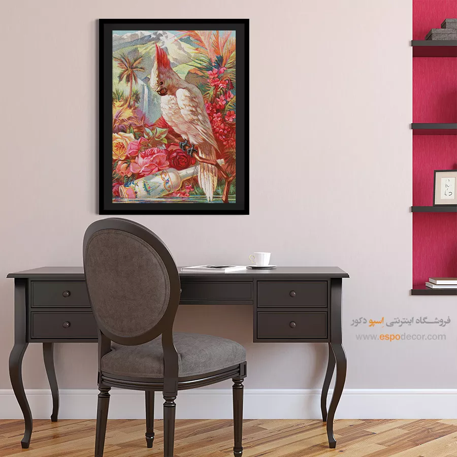 تابلو اروپایی نوستالژیک - فلوریدا واتر – تابلو پوستر وینتیج - اسپو دکور