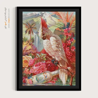 تابلو اروپایی نوستالژیک - فلوریدا واتر – تابلو پوستر وینتیج - اسپو دکور