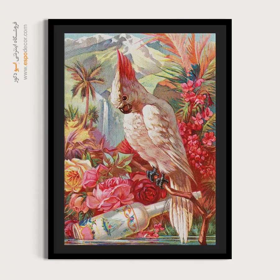 تابلو اروپایی نوستالژیک - فلوریدا واتر – تابلو پوستر وینتیج - اسپو دکور