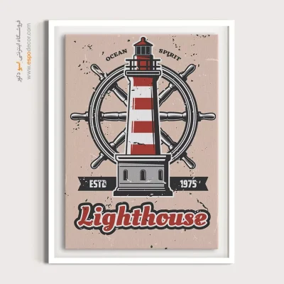 خرید اینترنتی پوستر خاص - روح اقیانوس – تابلو پوستر وینتیج - اسپو دکور