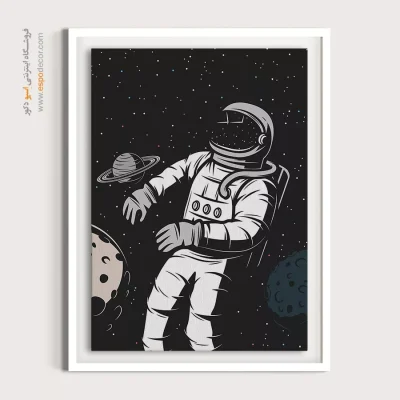 بهترین سایت خرید پوستر - کاوشگر کهکشان – تابلو پوستر وینتیج - اسپو دکور