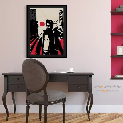 نصب تابلو دیواری مدرن - مرموز – تابلو پوستر وینتیج - اسپو دکور