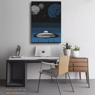 دکور بهاری با تابلو دیواری